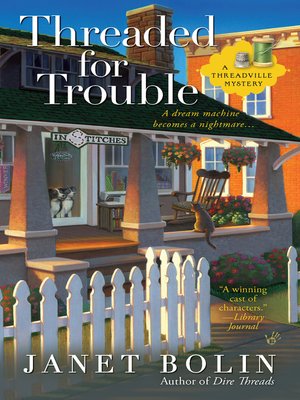 cover image of Threaded for Trouble
